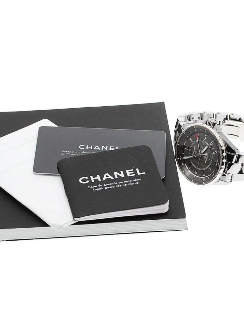 CHANEL J12 Chromatic H3099 GMT date gray Dial Automatic Men's Watch_944854 - Picture 7 of 7